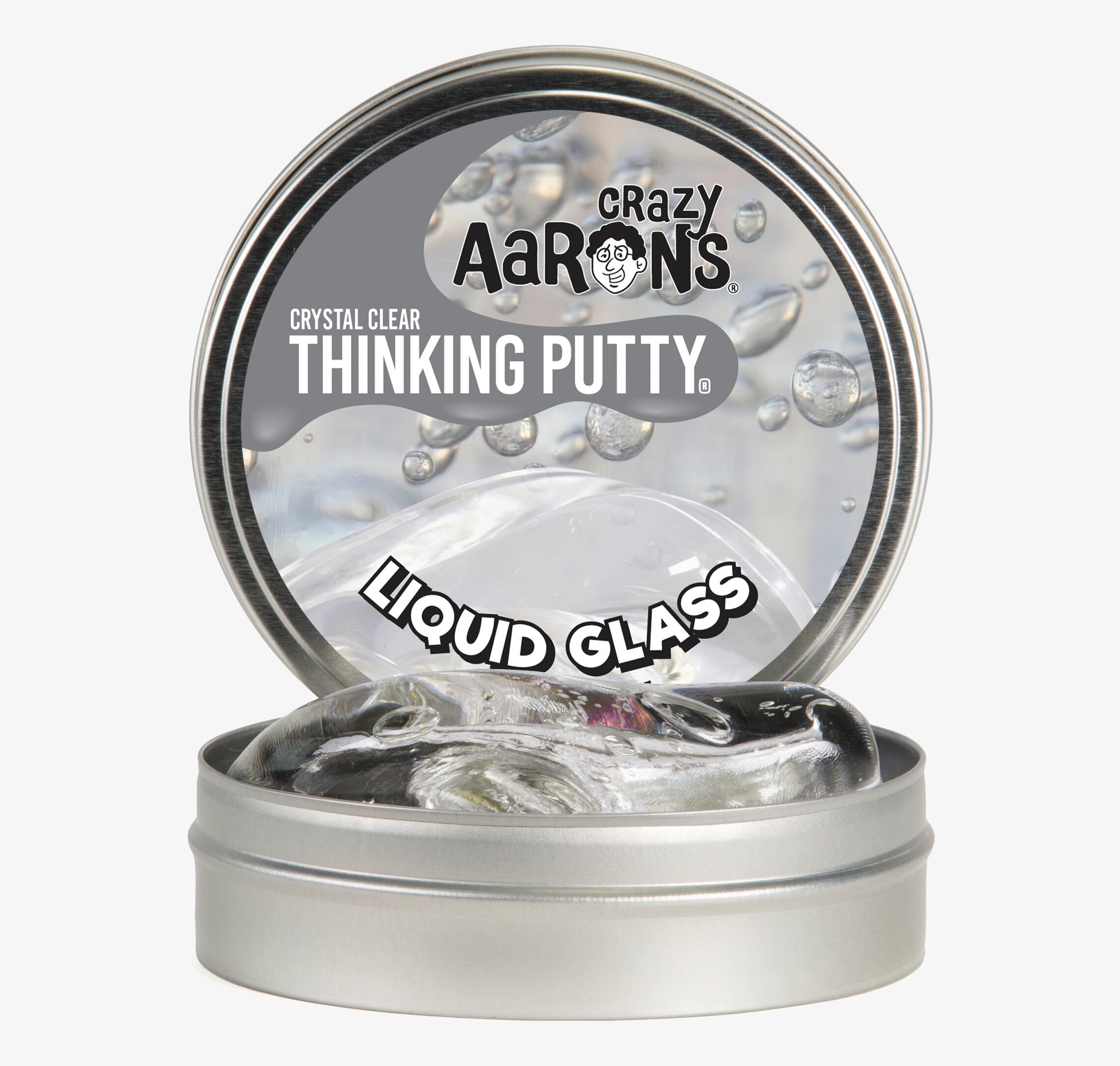 Liquid Glass - Genomskinlig Lera från Crazy Aarons Thinking Putty