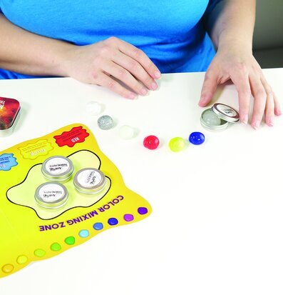 Mixed By Me Kit Glow från Crazy Aarons Thinking Putty