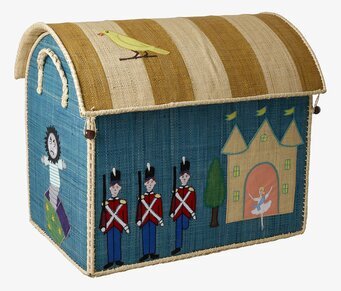 Förvaringskorg Large Tennsoldat från Rice med färgglada motiv
