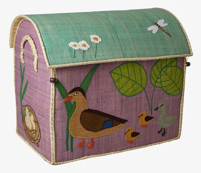 Förvaringskorg Large Ugly Ducking Theme från Rice