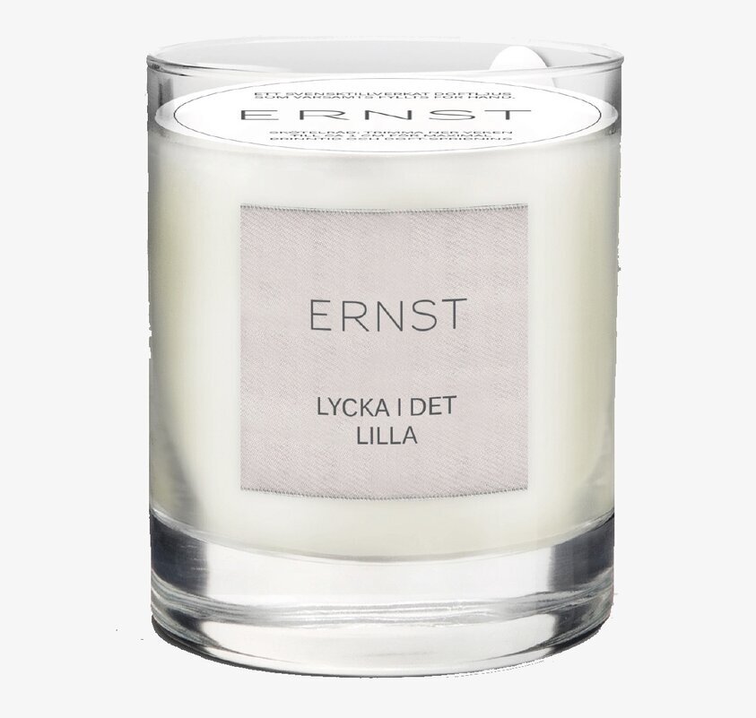 Doftljus - Lycka I Det Lilla från Ernst i glasbehållare