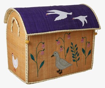 Förvaringskorg Medium Ugly Ducking Theme från Rice