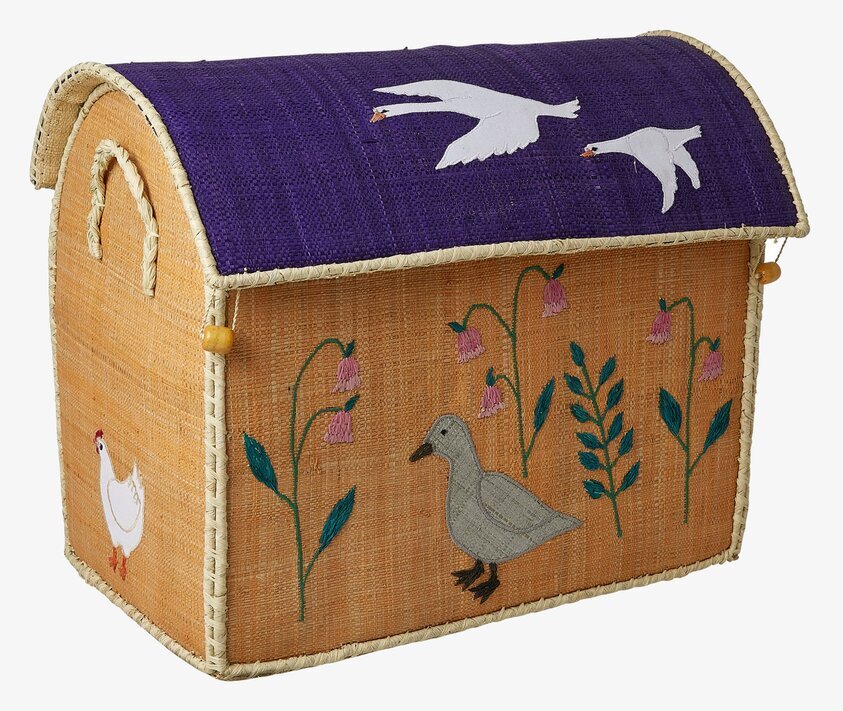 Förvaringskorg Medium Ugly Ducking Theme från Rice