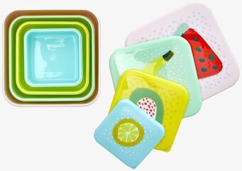 Matlådor 4-Pack från Rice i olika färger och storlekar