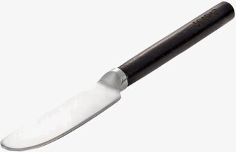 Smörkniv Svart från Ernst med rostfritt stål och trähandtag