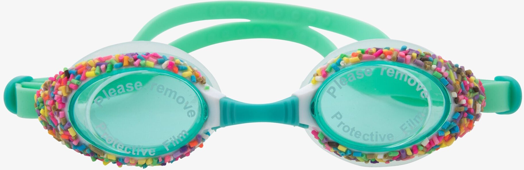 Simglasögon Pastellgrön från Rice med färgglada detaljer
