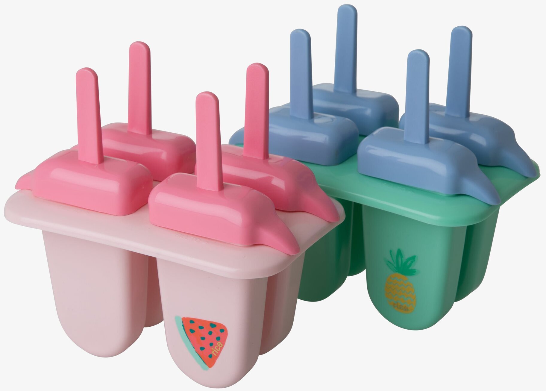 Glassform Fruits från Rice med färgglada fruktmotiv