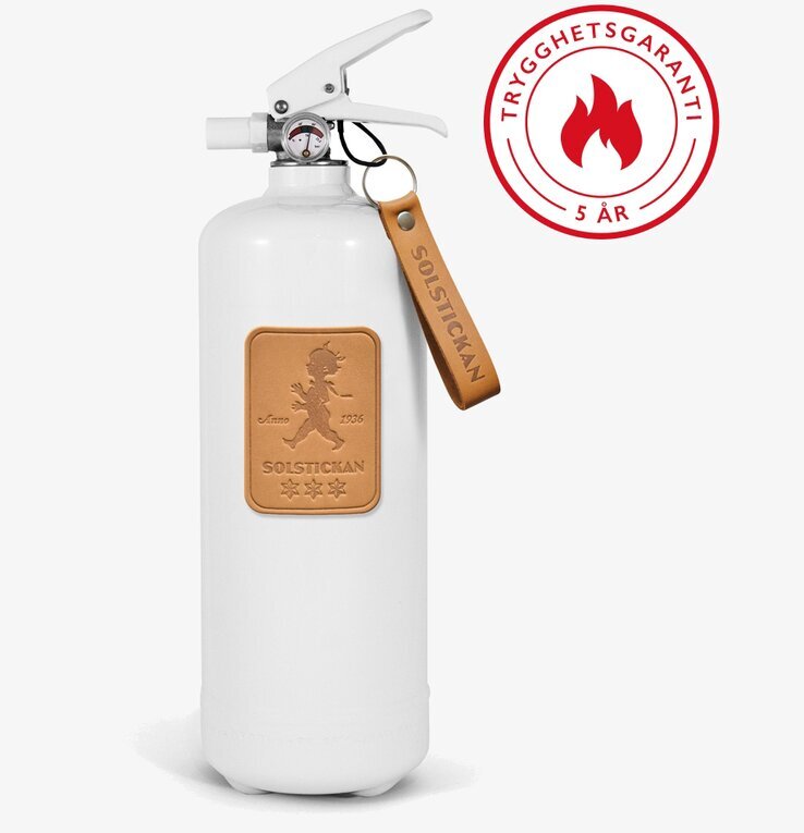 Brandsläckare 2 Kg Leather Edition Ljusbrun från Solstickan