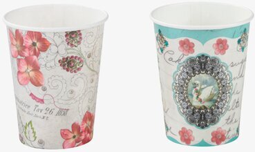 Pappersmuggar Pastries & Pearls från Talking Tables