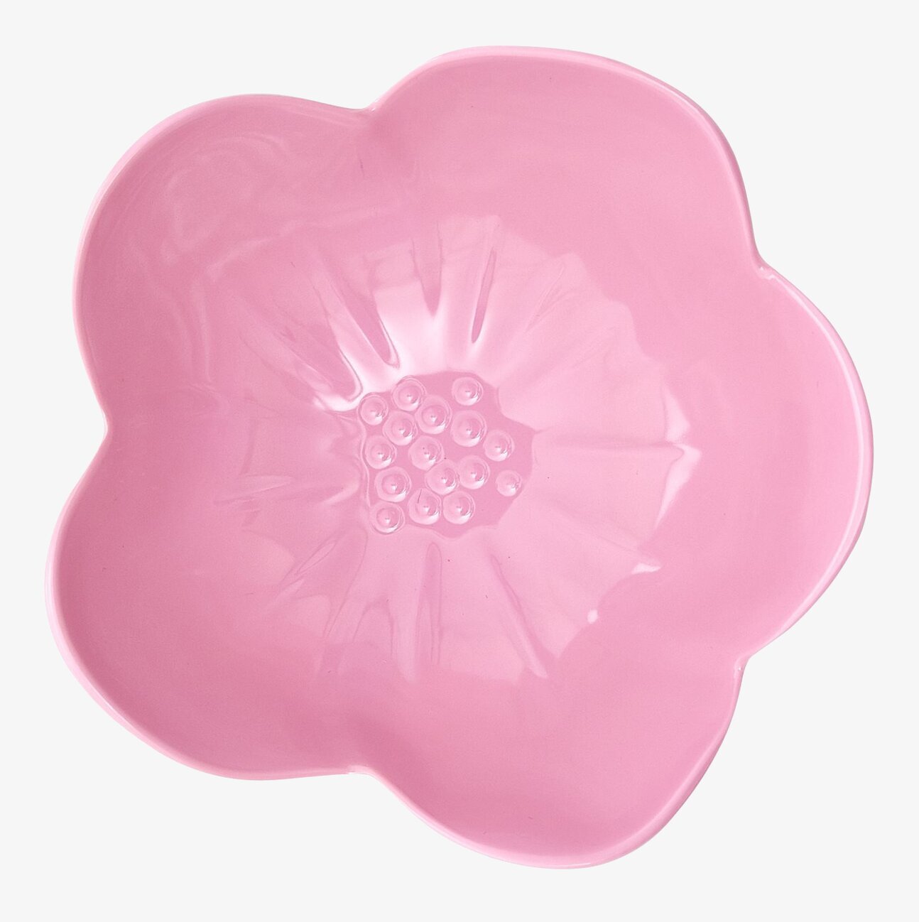 Skål Lotusblomma Rosa från Rice i melamin, elegant design