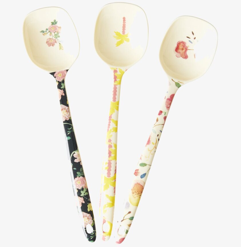 Matlagningssked - Happy 21st från Rice med blommönster