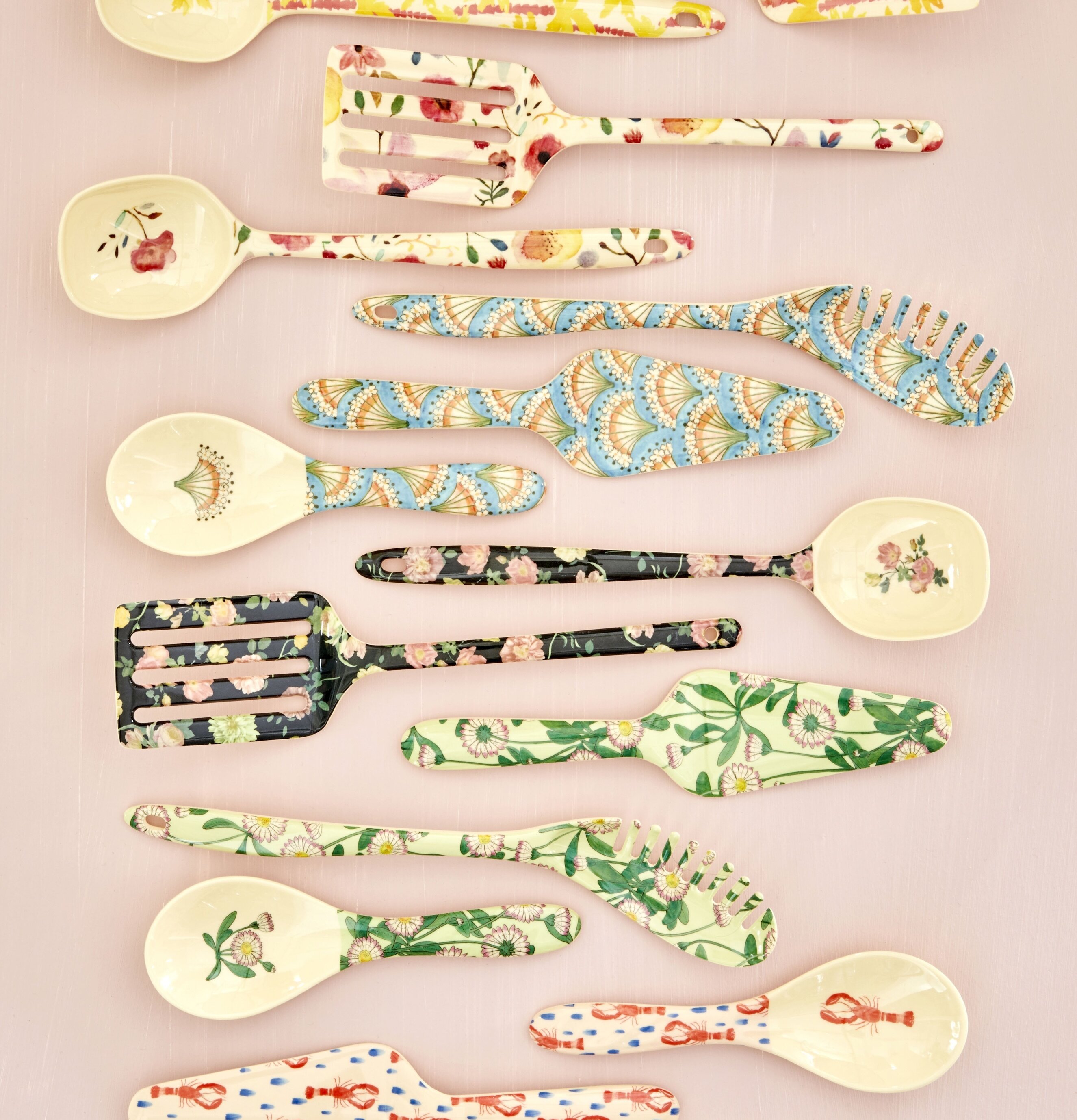 Matlagningssked - Happy 21st från Rice i färgglada mönster