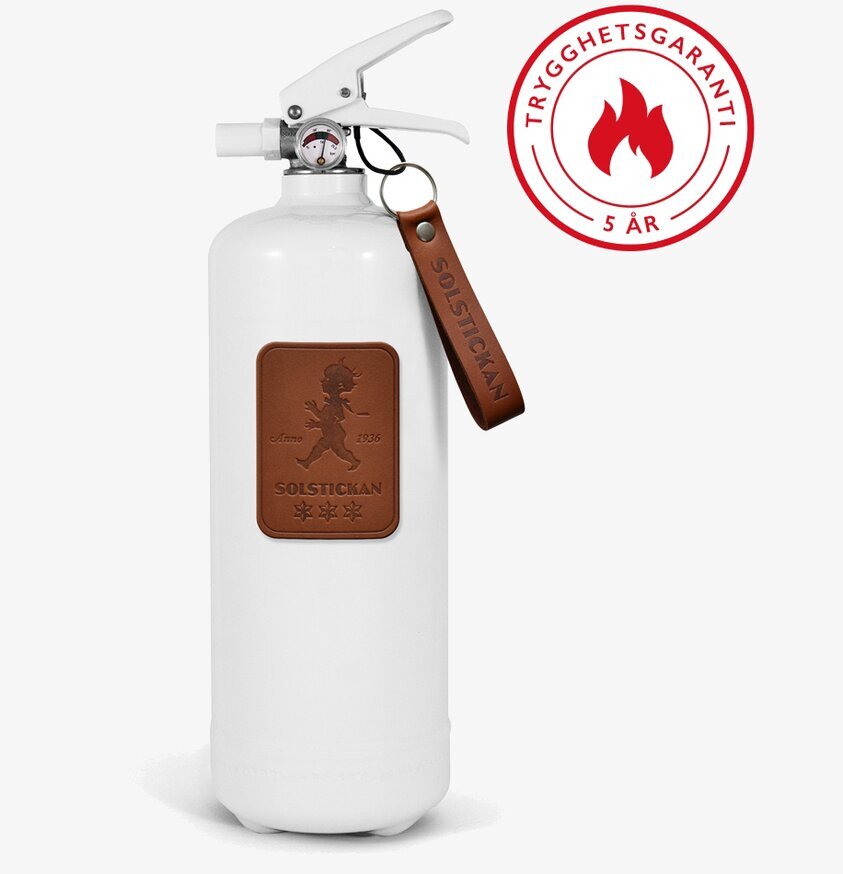 Brandsläckare 2 Kg Leather Edition Mörkbrun från Solstickan