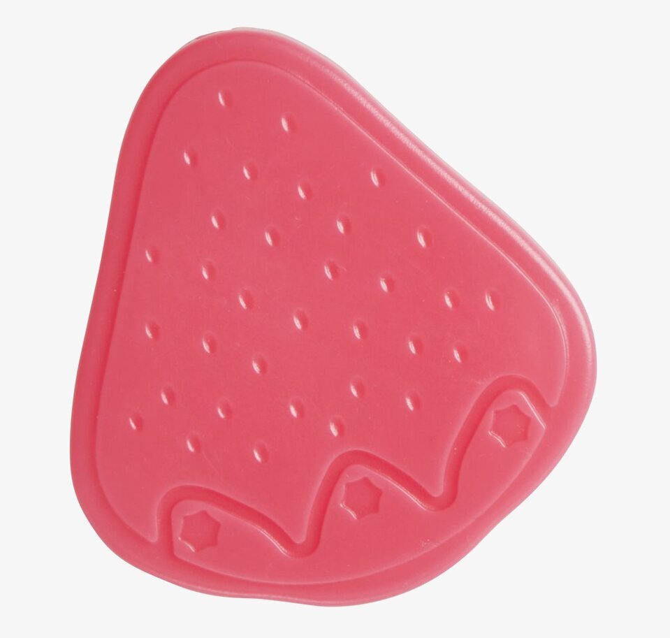 Kylklamp - Fruits från Rice, jordgubbsformad och rosa