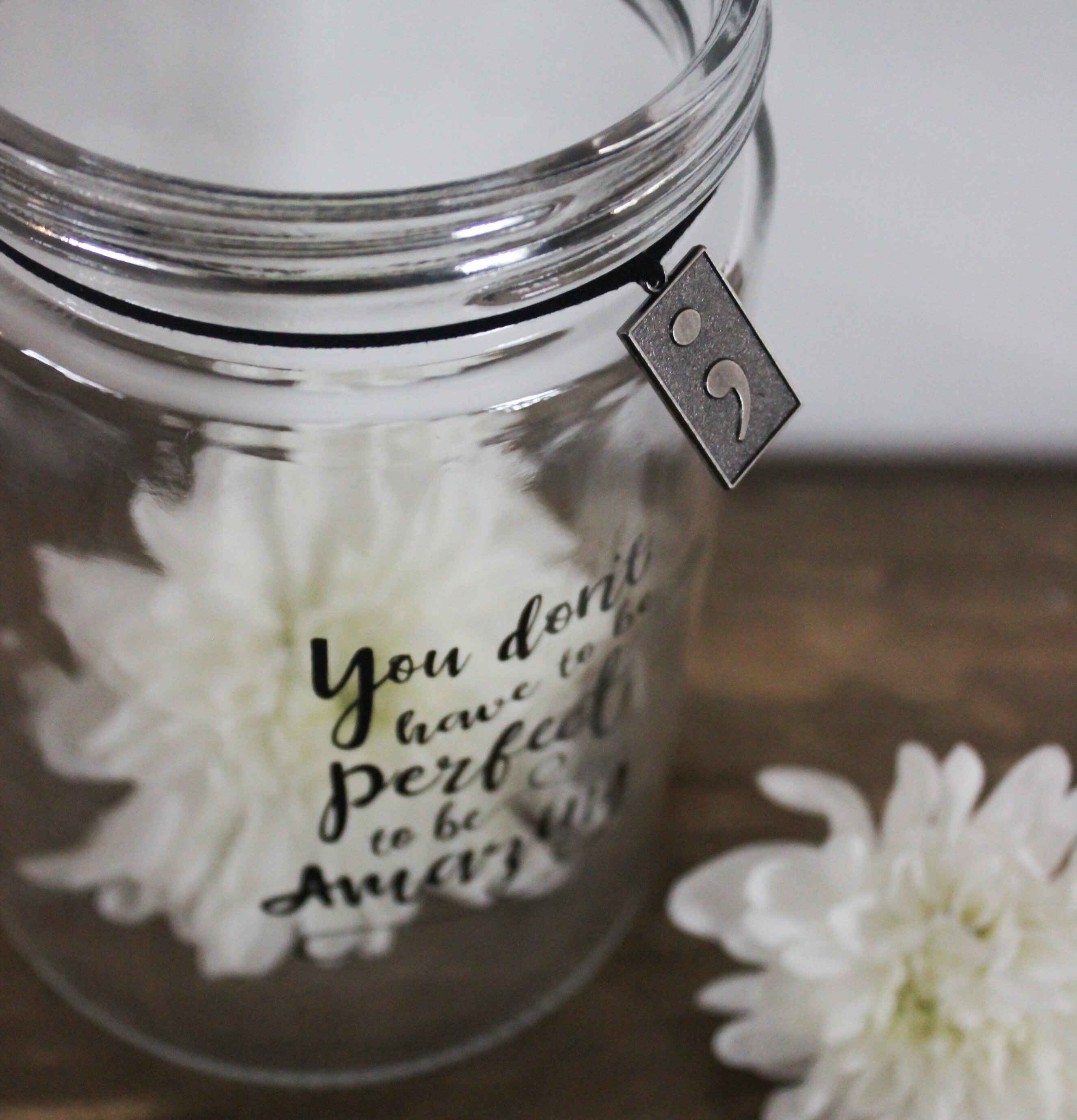 Lykta Amazing från Majas Cottage med inspirerande text