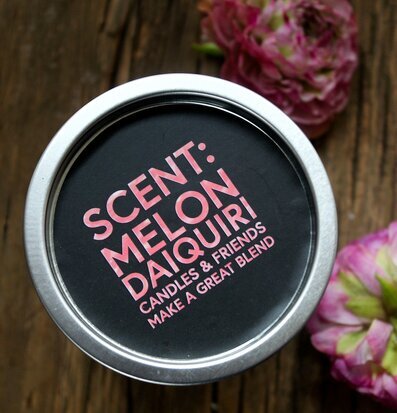 Doftljus Daiquiri från Majas Cottage i elegant metallburk