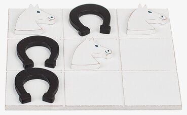 Spel Häst/Hästsko från Different Design med häst- och hästskopjäser