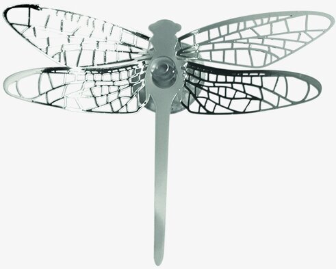 Fönsterdeco Trollslända Silver från Pluto Produkter i fönster