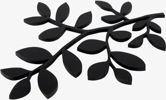 Grytunderlägg Bladverk från Pluto Produkter på vit bakgrund