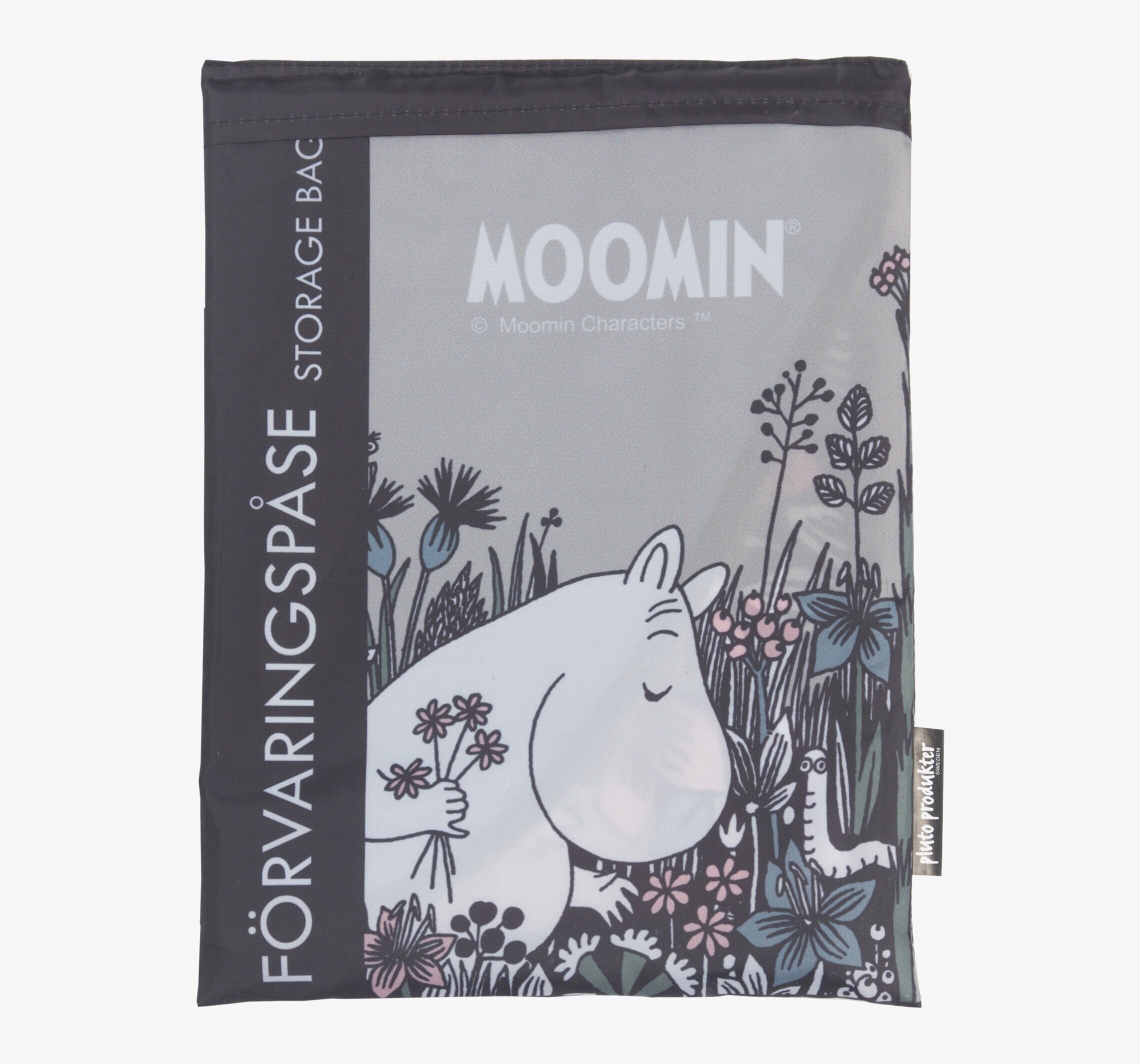 Förvaringspåse Mumin från Pluto Produkter med Mumin-motiv