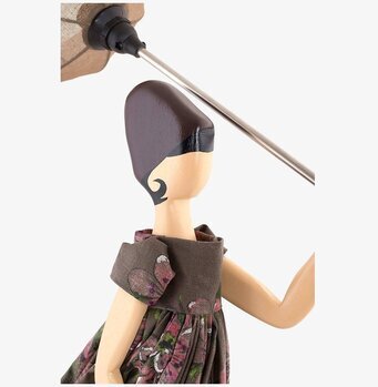 Bordslampa Valasia från Skitso med elegant handgjord figur