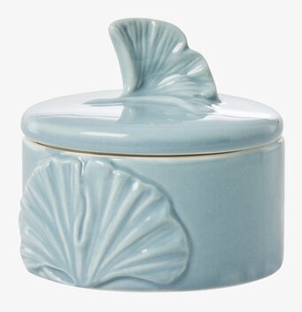 Förvaringsburk Med Lock från Rice i ljusblått porslin