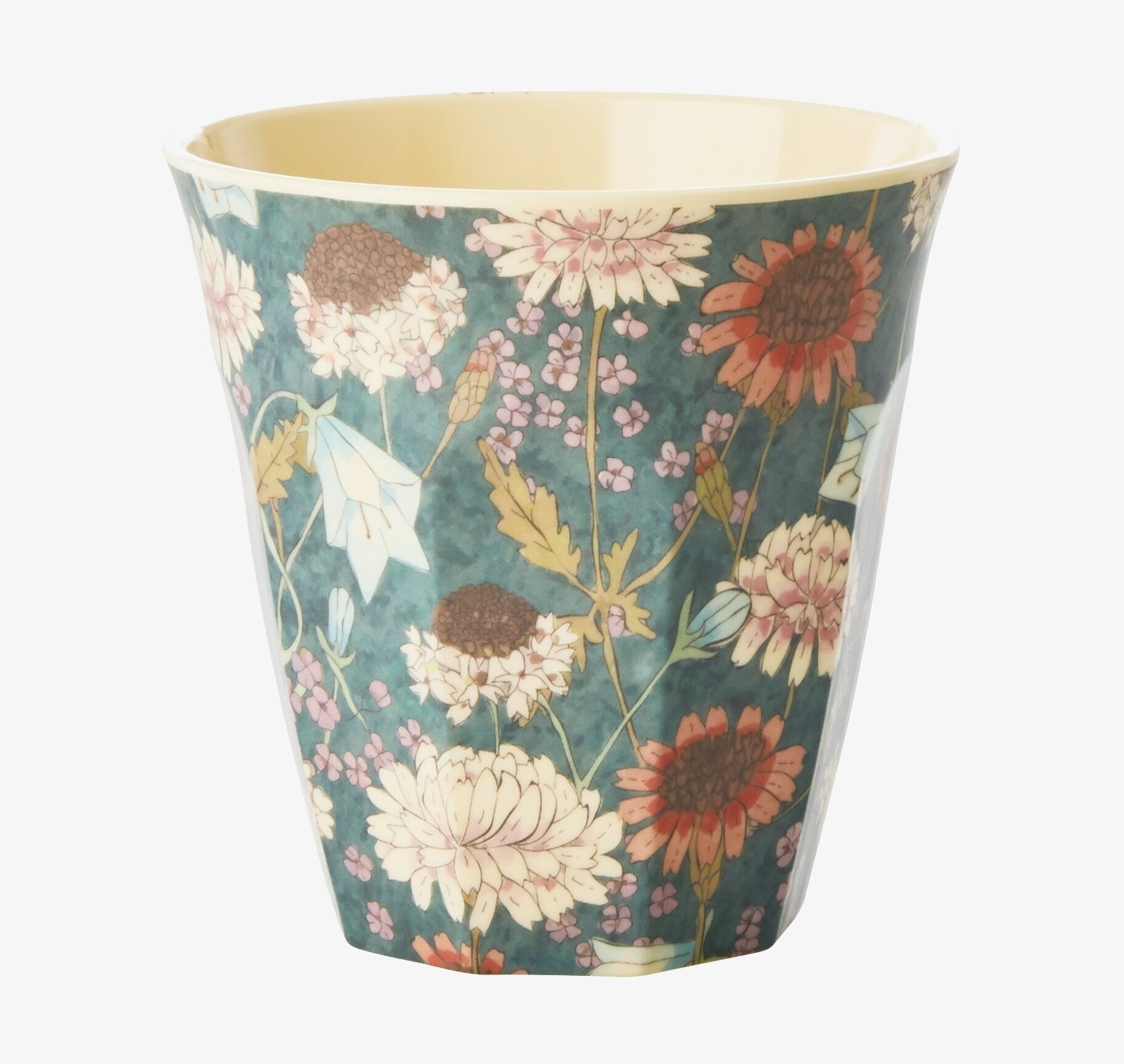 Mugg Flower Print från Rice med livfullt blommönster