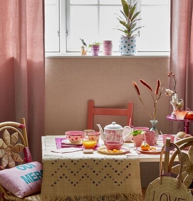 Redskapskrus Watercolor Splash Print från Rice i matsal