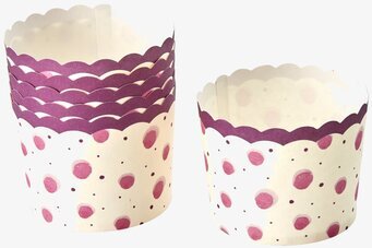 Bakform Watercolor Splash Print från Rice i staplade högar