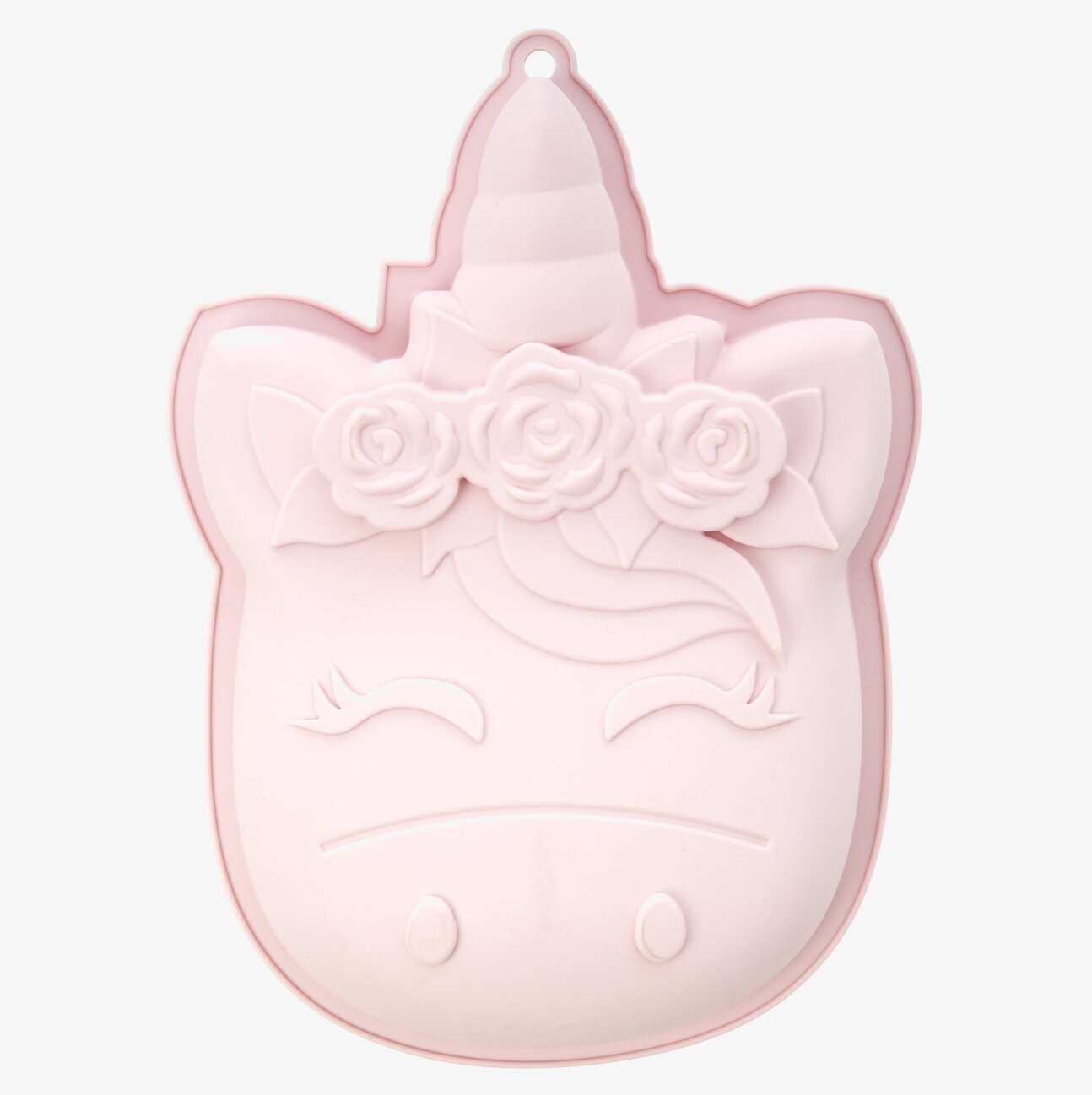 Bakform Silikon Unicorn från Rice mot vit bakgrund