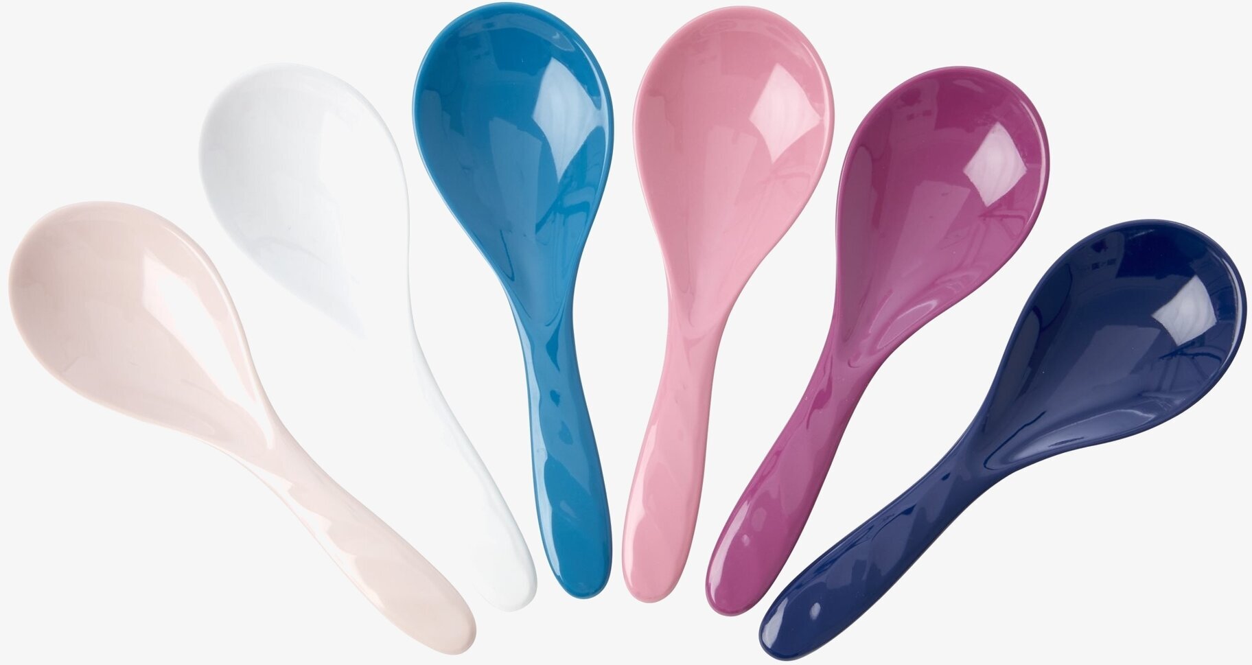 Salladsked Simply Yes från Rice i sex färgglada varianter