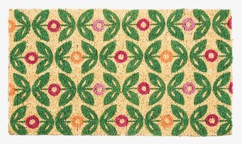 Dörrmatta Lingonblomma från Derrière la porte, färgstark