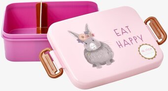 Lunchbox Farm Animals Print Pink Rice Skålar att äta ur tilltugg Såskannor/Vispskål Skål servering Matlådor Förvaring