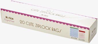 Plastpåsar Ziplock Cloud Rice Små plastpåsar med zipförslutning Zippåse