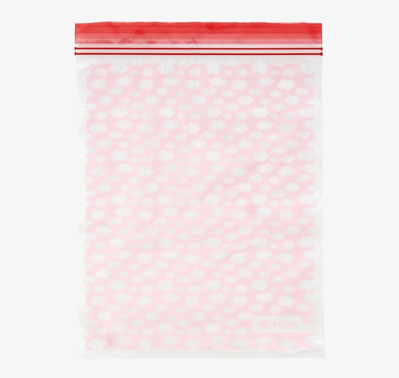 Plastpåsar Ziplock Cloud från Rice med vitt molnmotiv