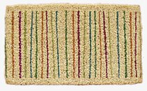 Dörrmatta Kritrand från Derriére la porte med ränder