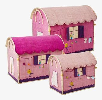 Förvaringshus Caravan Theme från Rice med charmig design