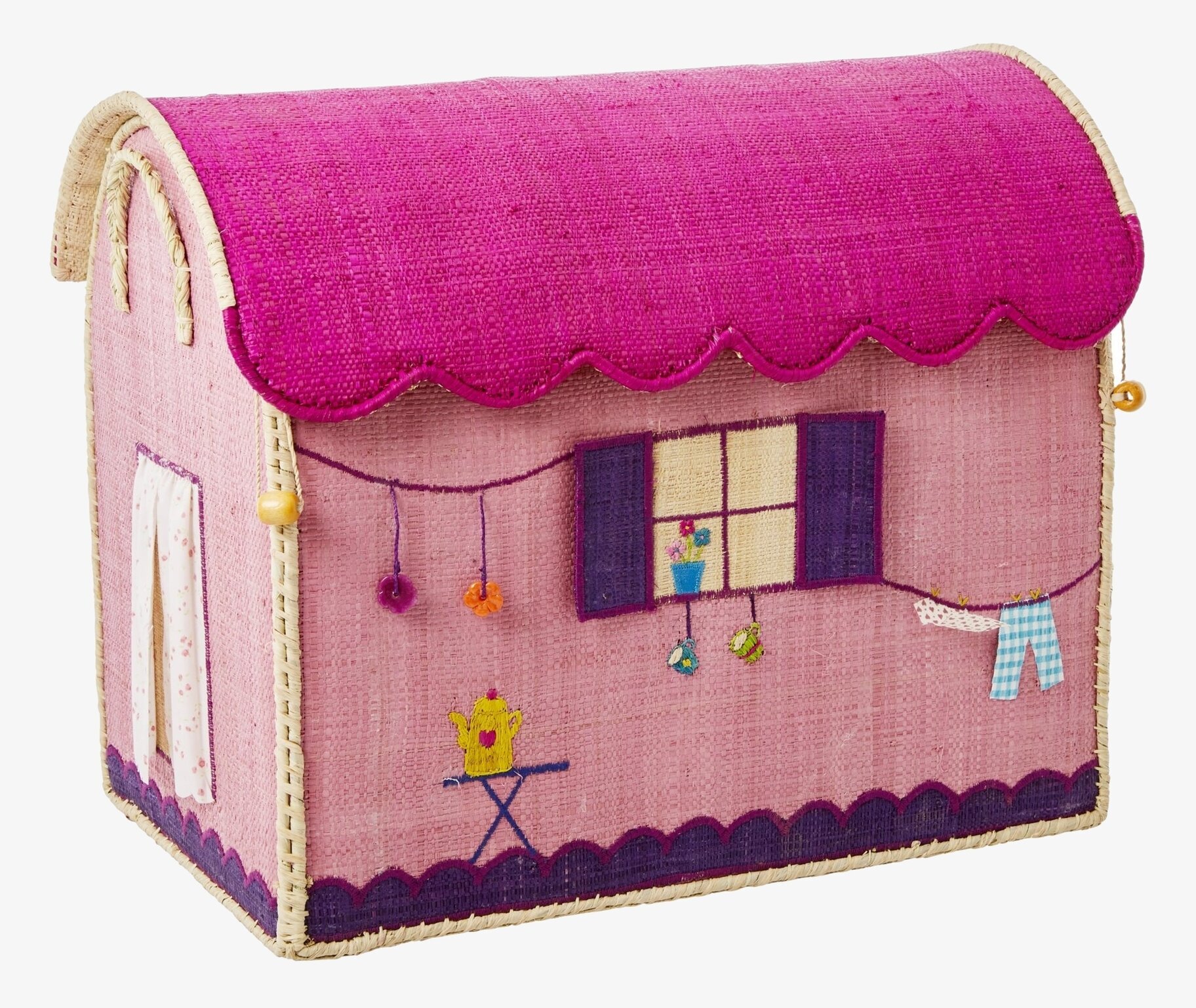 Förvaringshus Caravan Theme från Rice med färgglad design