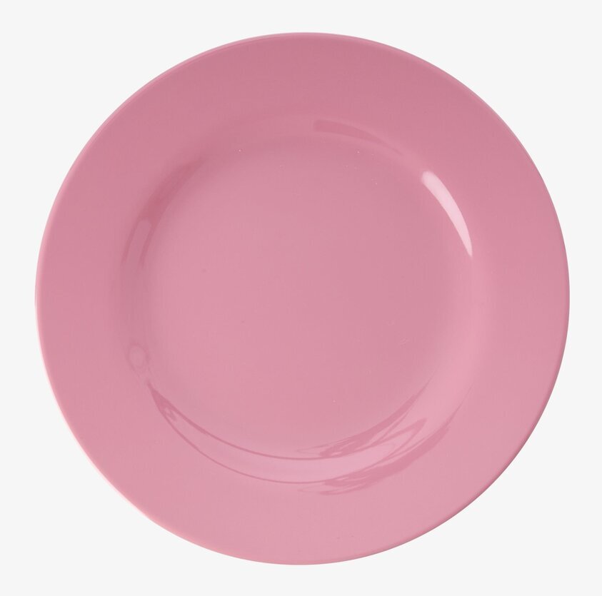Tallrik Melamin Dusty Pink från Rice, elegant och hållbar