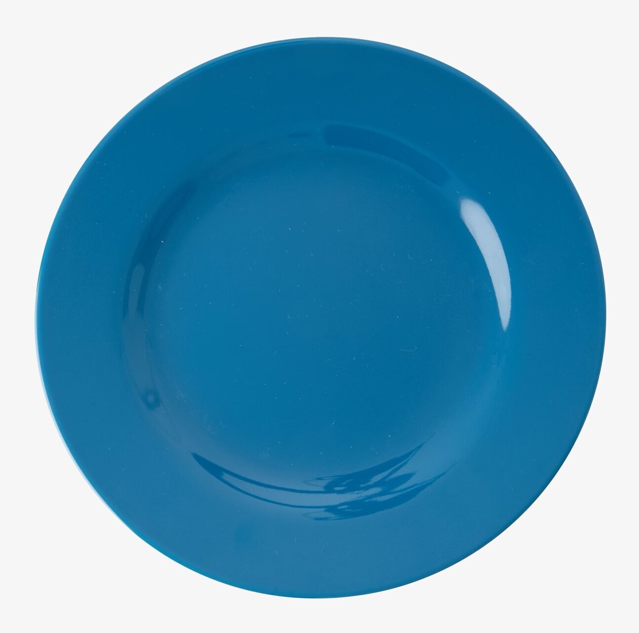 Tallrik Melamin Petrol från Rice i djup petrolblå nyans