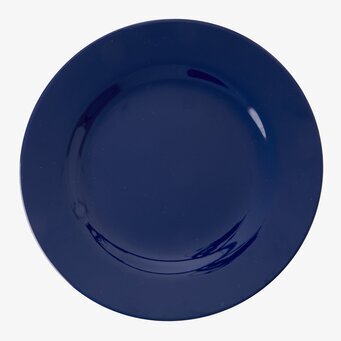Tallrik Melamin Navy Blue från Rice i marinblått melamin