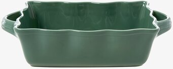 Ugnsform Medium Forest Green från Rice med vågiga kanter