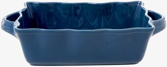 Ugnsform Medium Dark Blue från Rice i mörkblå keramik