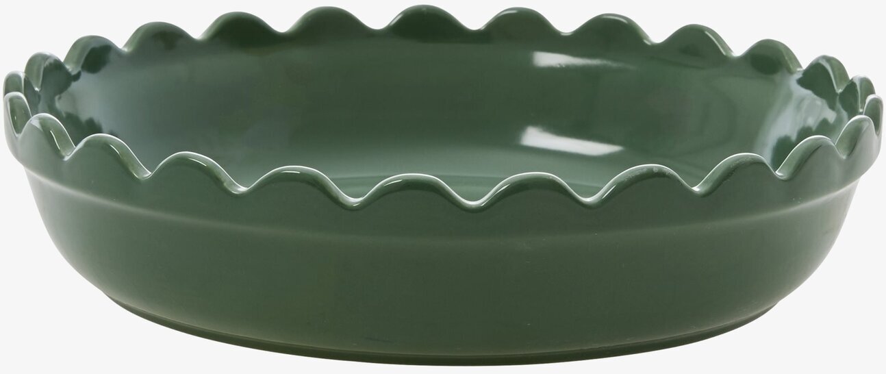 Pajform Small Forest Green från Rice, skogsgrön keramikform