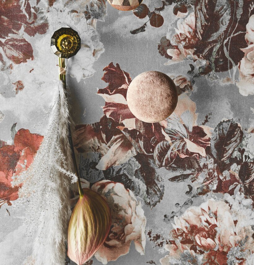 Knopp Sammet Dusty Rose M från Cozy Living i elegant arrangemang