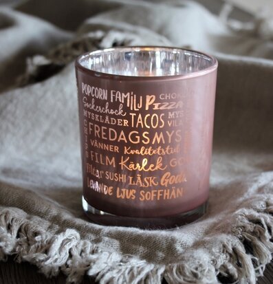 Bild av ljuslykta för hemtrevnad och mysig atmosfär