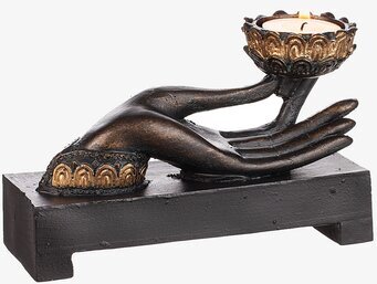 Bild av unik ljushållare som kombinerar konst och funktion