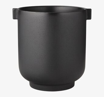 Stor Kruka Med Öra Svart från Ernst med rektangulära öron