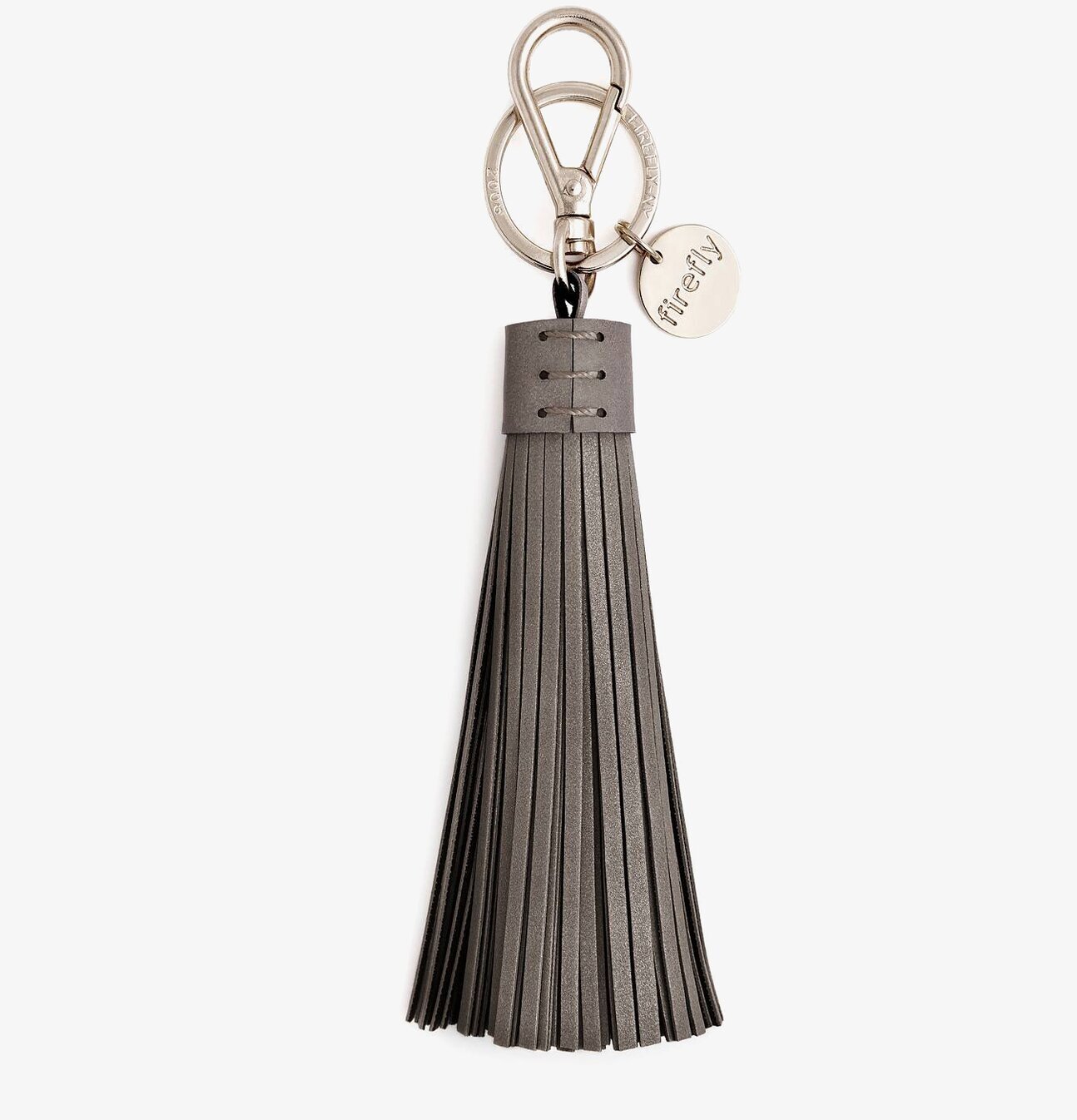 Mjuk Reflextofs Charcoal från Firefly med silverfärgat spänne