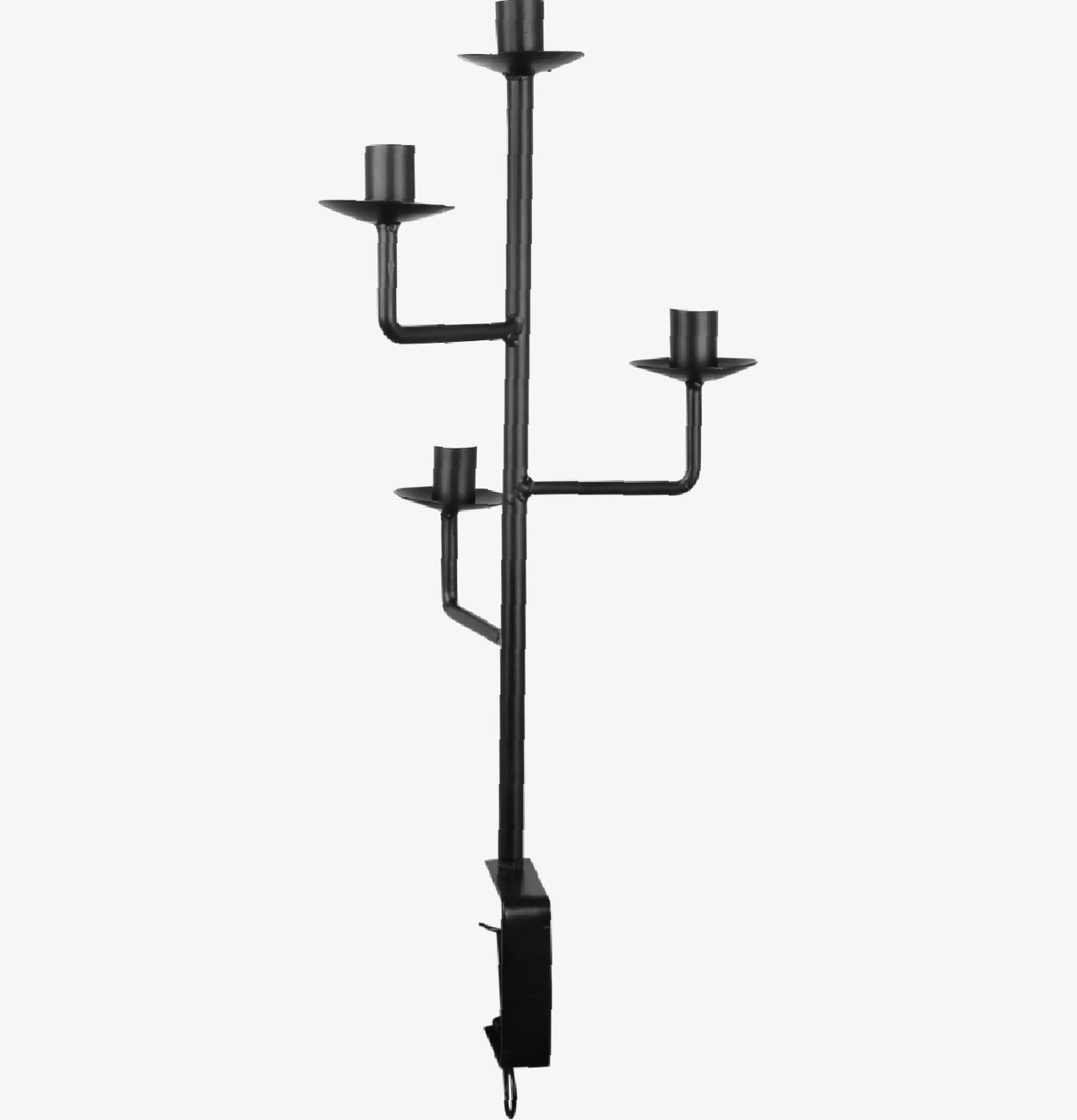 Ljusstake Ove Svart från Strömshaga med tre ljushållare